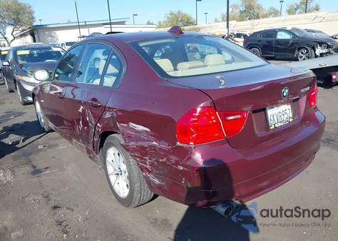 2010 BMW 328I из США, поврежденный, VIN WBAPH5G56ANM69942